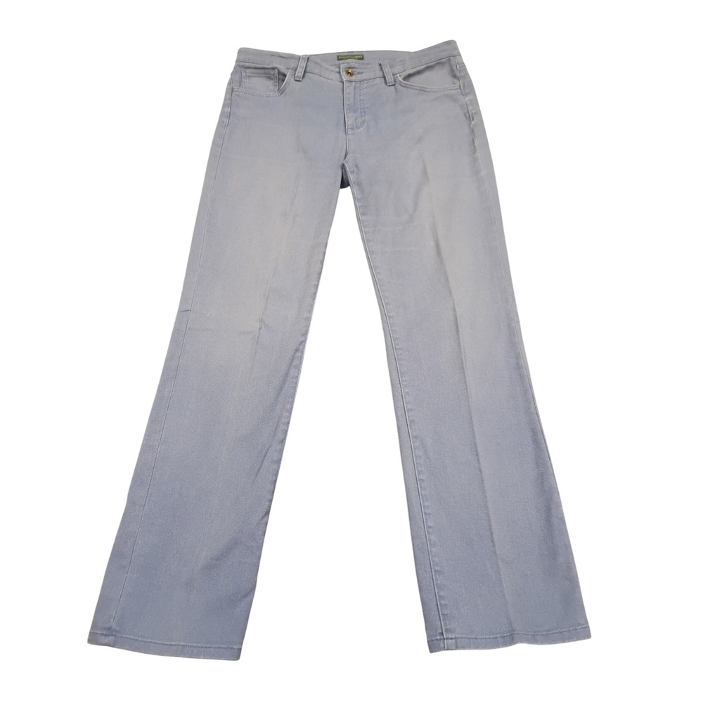 Lauren Ralph Lauren Classic Straight Jeans Womens 10 Blue Stretch Denim Pants